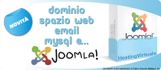 Hosting Joomla in italiano