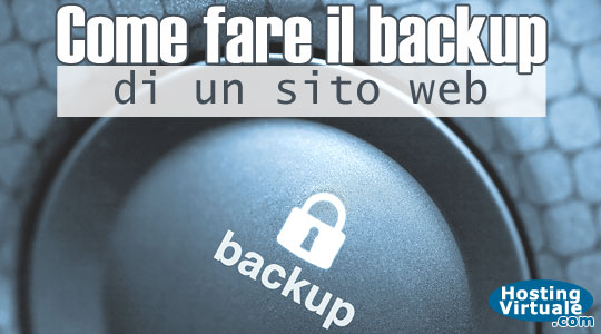 Come fare il backup di un sito web