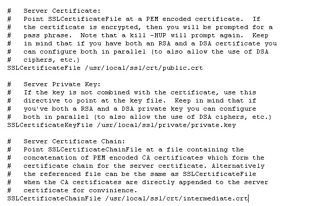 Certificato SSL: configurazione server Apache