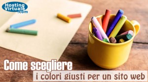 Come scegliere i colori giusti per un sito web