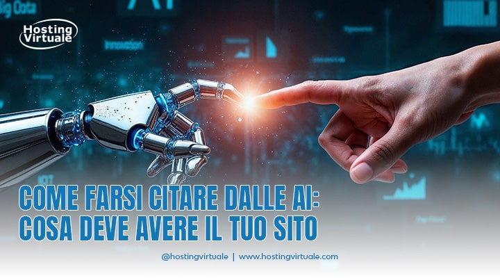 Come farsi citare dalle AI: cosa deve avere il tuo sito