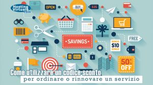 Come utilizzare un codice sconto per ordinare o rinnovare un servizio