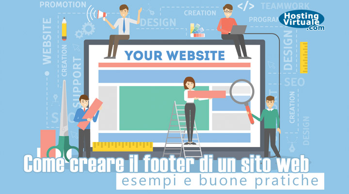 Come creare il footer di un sito web: esempi e buone pratiche