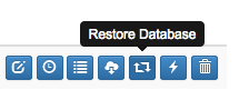 Dropmysite restore database