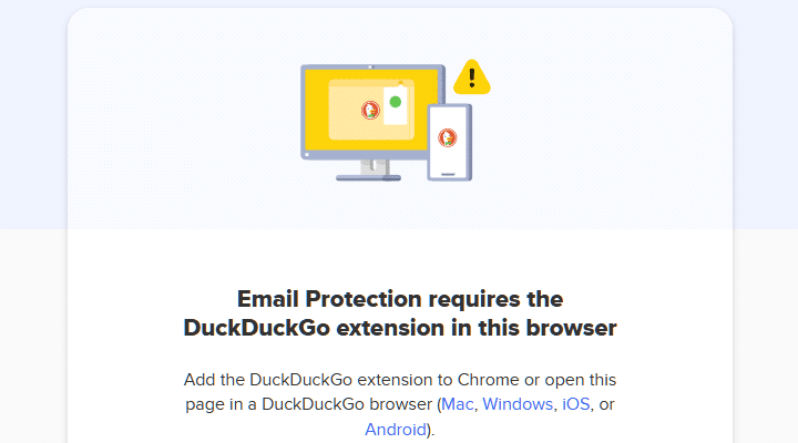 DuckDuckGo Email Protection