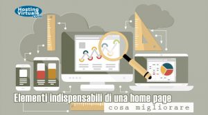 Elementi indispensabili di una home page: cosa migliorare?