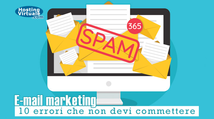 E-mail marketing: 10 errori che non devi commettere