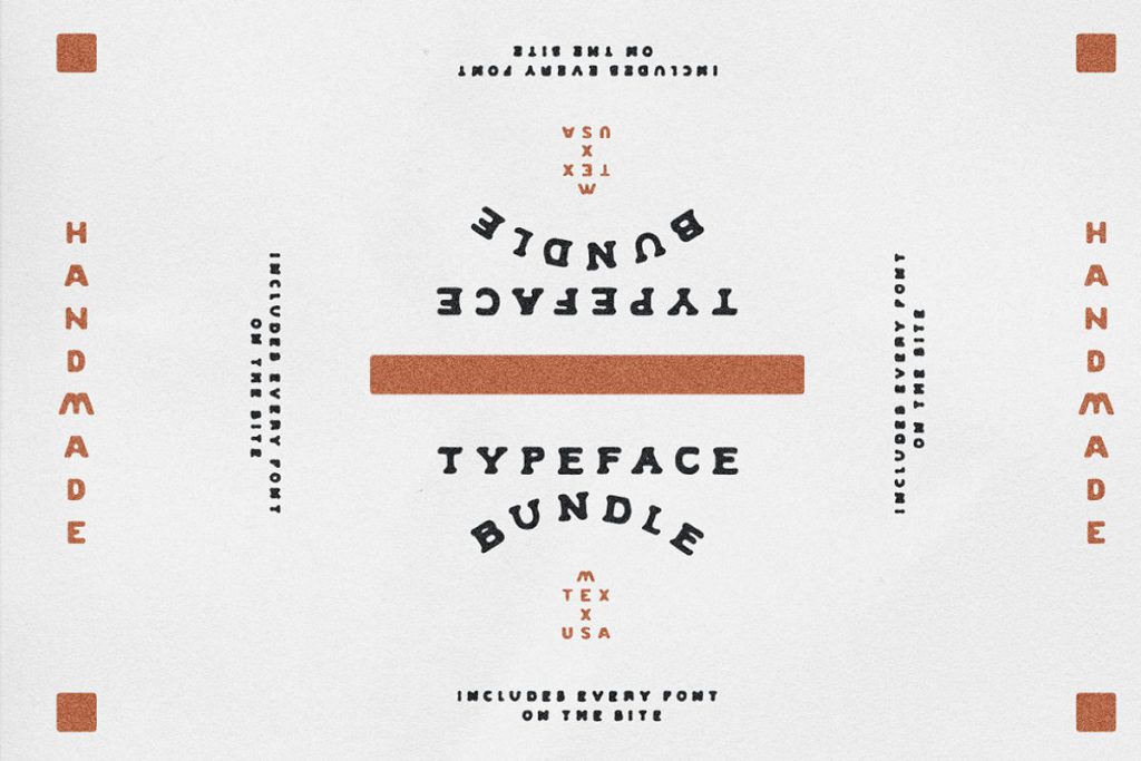 Font Vintage Southwestern Handmade Font Bundle