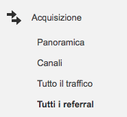 Google Analytics referral