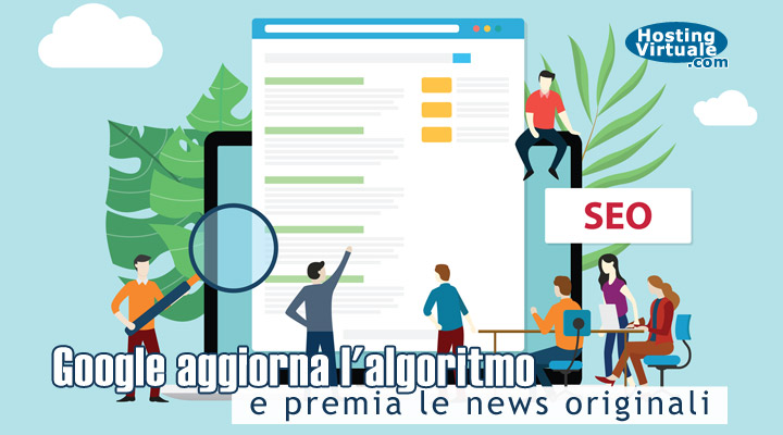 Google aggiorna l'algoritmo e premia le news originali