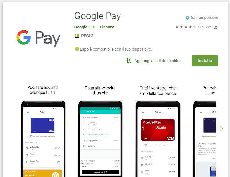 Работает ли google pay