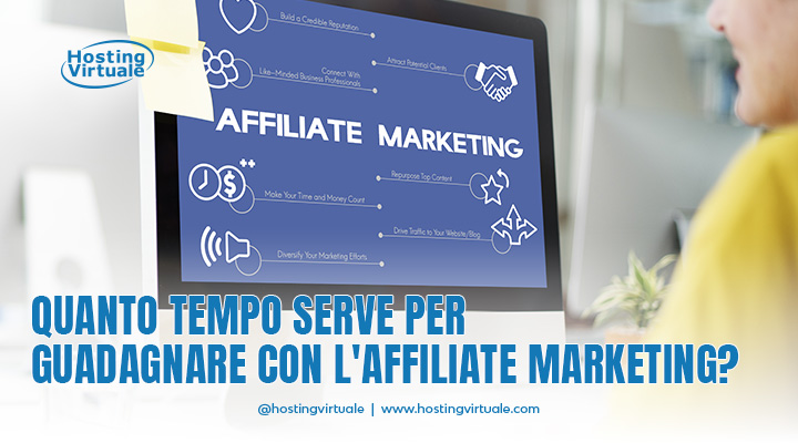 Quanto tempo serve per guadagnare con l'affiliate marketing?