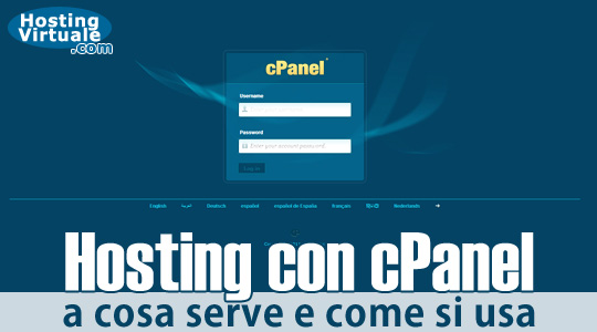 Hosting con cPanel: a cosa serve e come si usa