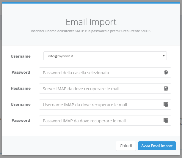 HVCP: IMAPSync configurazione