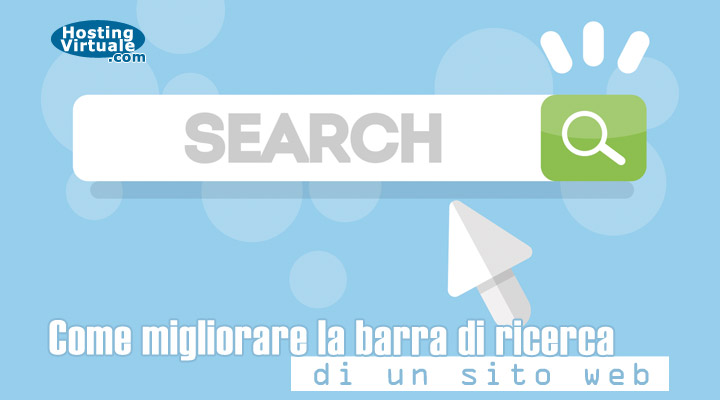 Come migliorare la barra di ricerca di un sito web