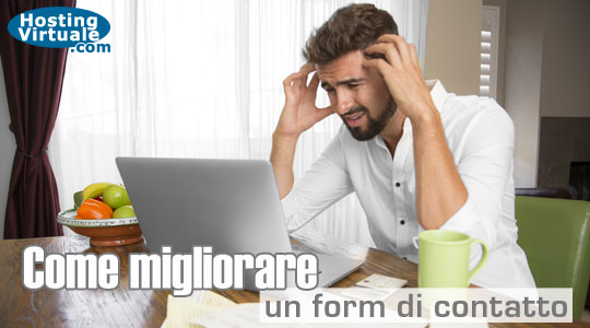 Come migliorare un form di contatto