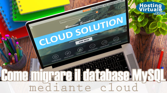 Come migrare il database MySQL mediante cloud