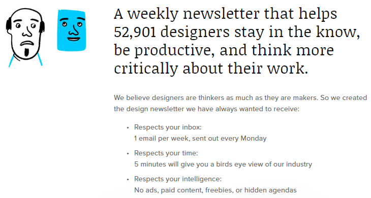 Newsletter UX Collective