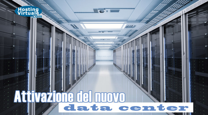 Attivazione del nuovo data center