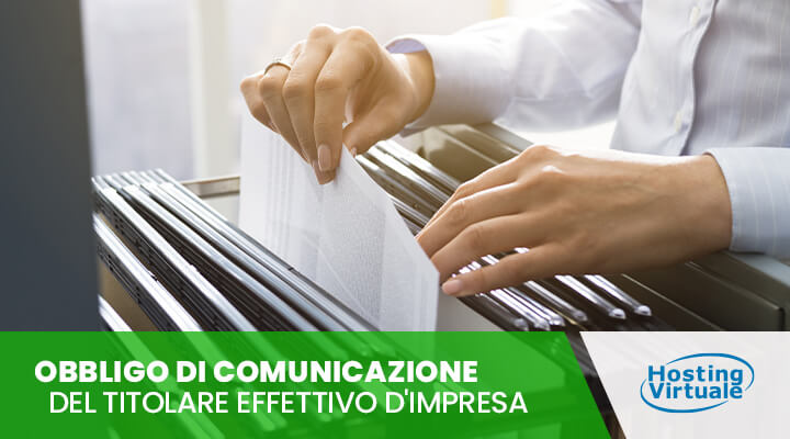 Obbligo di comunicazione del Titolare Effettivo d'Impresa