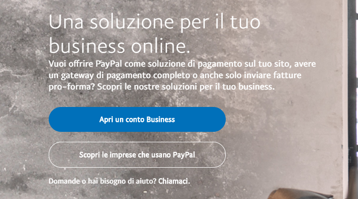 PayPal per aziende