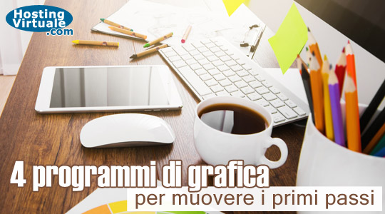 4 programmi di grafica per muovere i primi passi