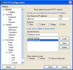 Download Putty il client SSH per Windows