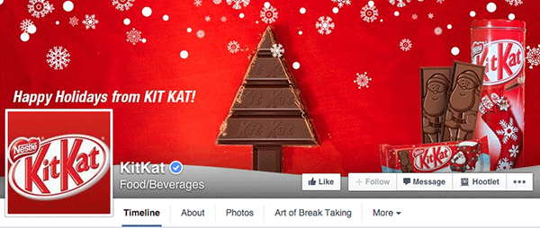 Facebook cover per Natale