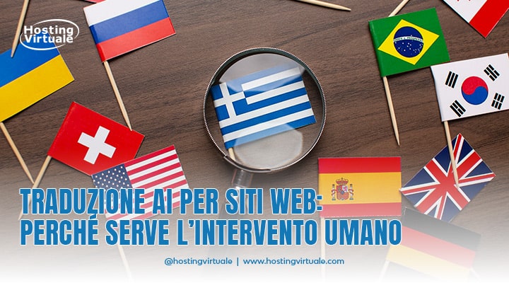Traduzione AI per siti web: perché serve l’intervento umano