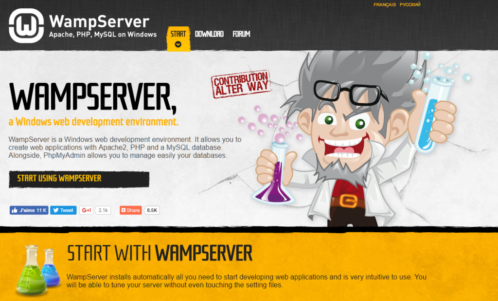 Installazione phpmyadmin con WampServer