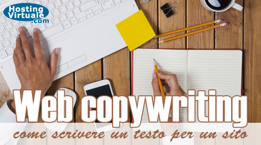 Web copywriting: come scrivere un testo per un sito