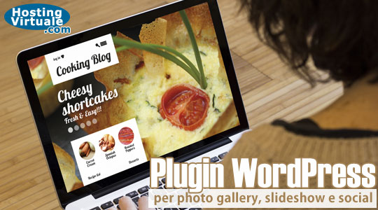 Plugin WordPress per photo gallery, slideshow e social