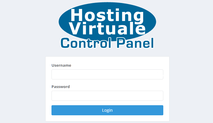 HostingVirtuale Control Panel